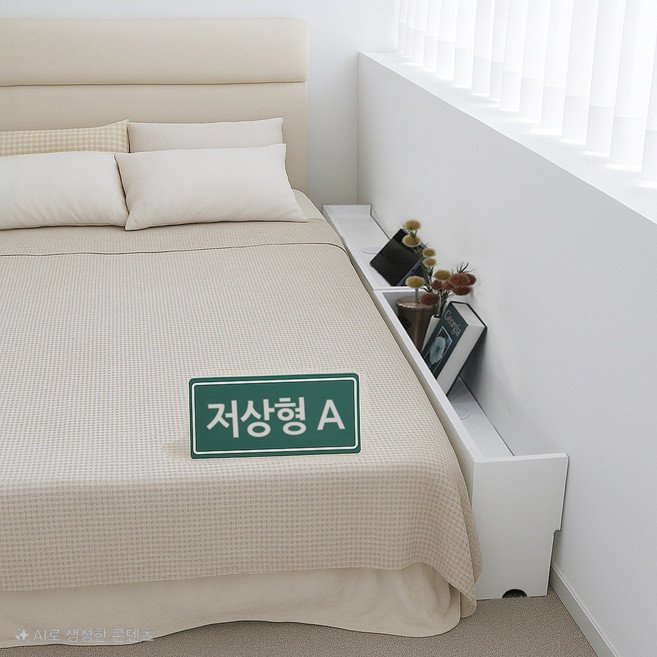 주문제작가능 아이린 침대틈새 사이드테이블 틈새수납, 틈새수납-A[기본형]-화이트할인