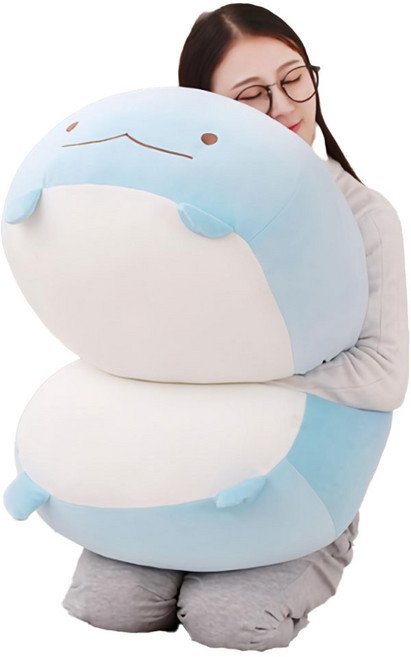 당일발송 대형 파란뚱이 모찌 대형인형 애착 안고자는 인형 바디필로우, 60cm, 1개할인