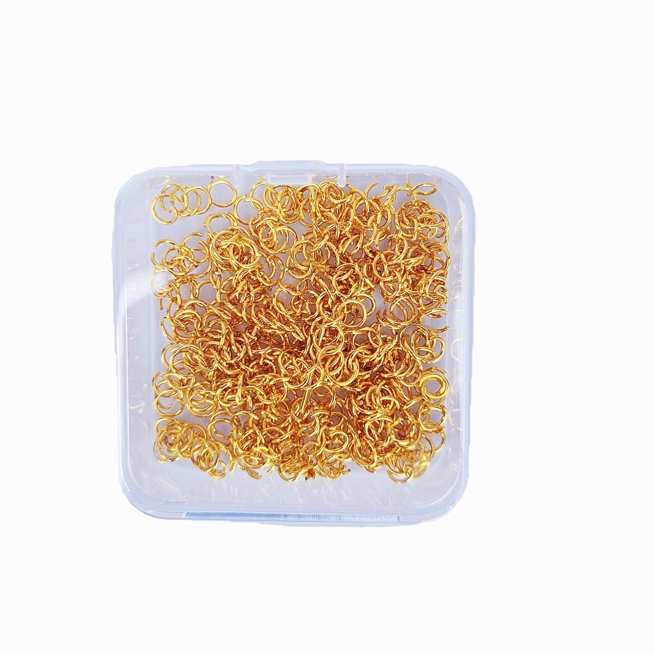 [SW] (350개입) 대용량 튼튼한 오픈 오링 350pcs, 6mm골드, 1개 상세 이미지 2