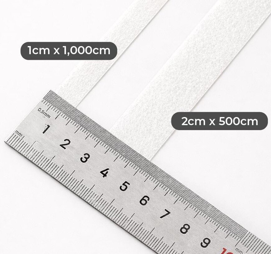 주식회사아텍스 다리미 필요없는 양면접착 옷수선 테이프 2cm x 5m, 화이트, 1개 상세 이미지 1