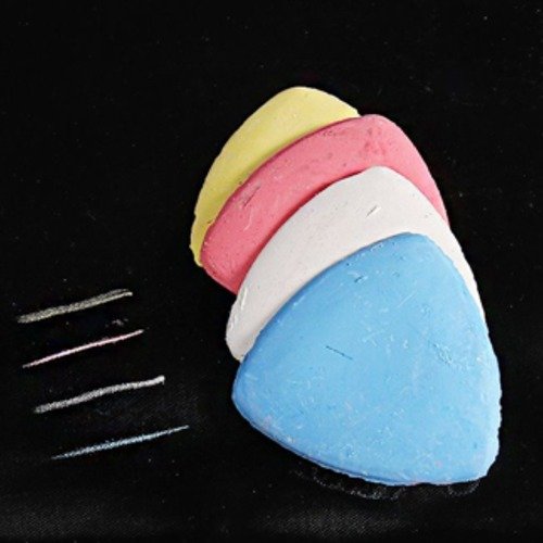 코오미 미싱 바느질 수선 재단 분필 컬러 초크 30p x 2개 세트 5W0956, 60개, 혼합색상 상세 이미지 2