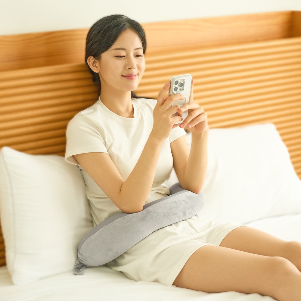 지티스 양면 기내용 여행용 목베개 상세 이미지 1