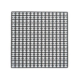 비즈발 1봉지10개 (약10.5x10.5cm), 1세트, 검정