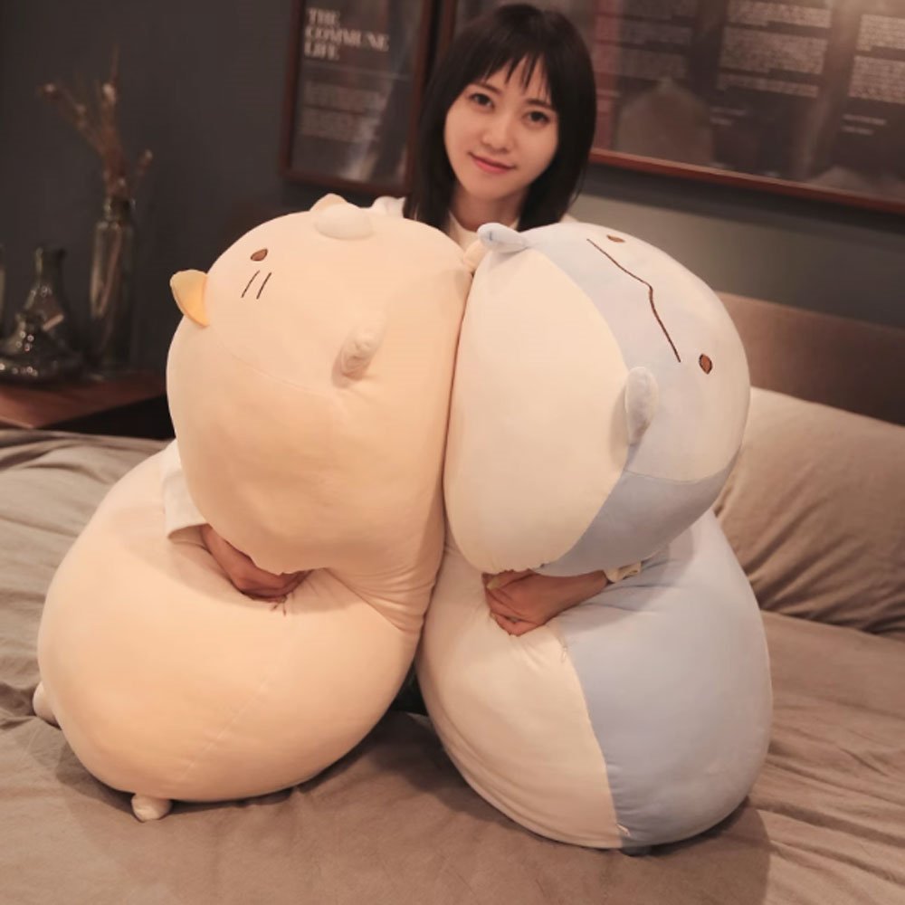 당일발송 대형 파란뚱이 모찌 대형인형 애착 안고자는 인형 바디필로우, 60cm, 1개할인 상세 이미지 2