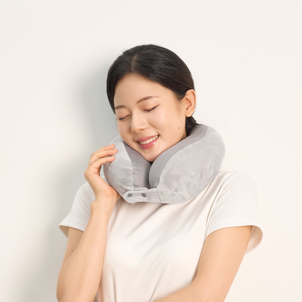 지티스 양면 기내용 여행용 목베개 상세 이미지 2