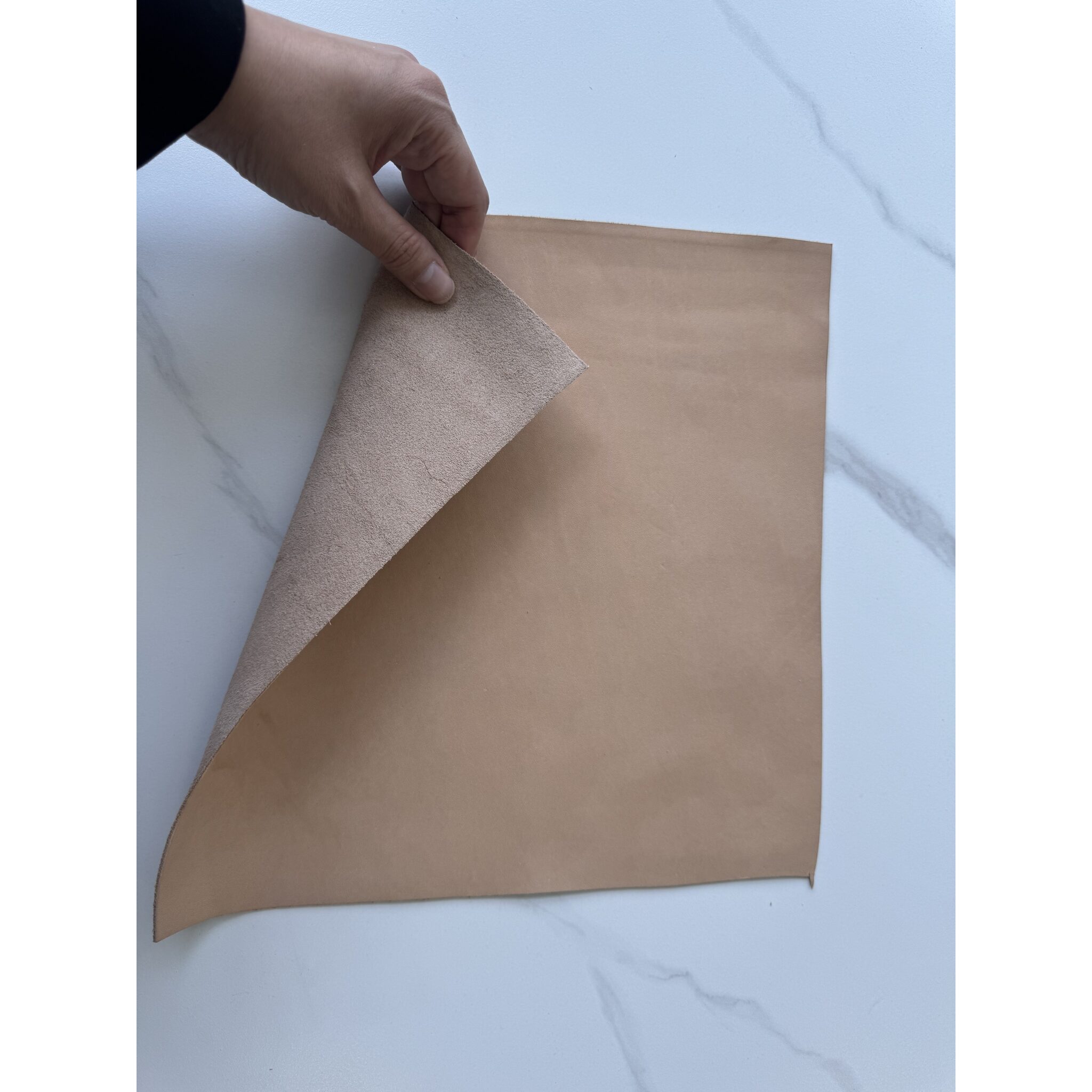 천연가죽원단 Full 베지터블 생지 1장 [30cm x 30 cm] 가죽공예 DIY, 소 (COW)할인 상세 이미지 2