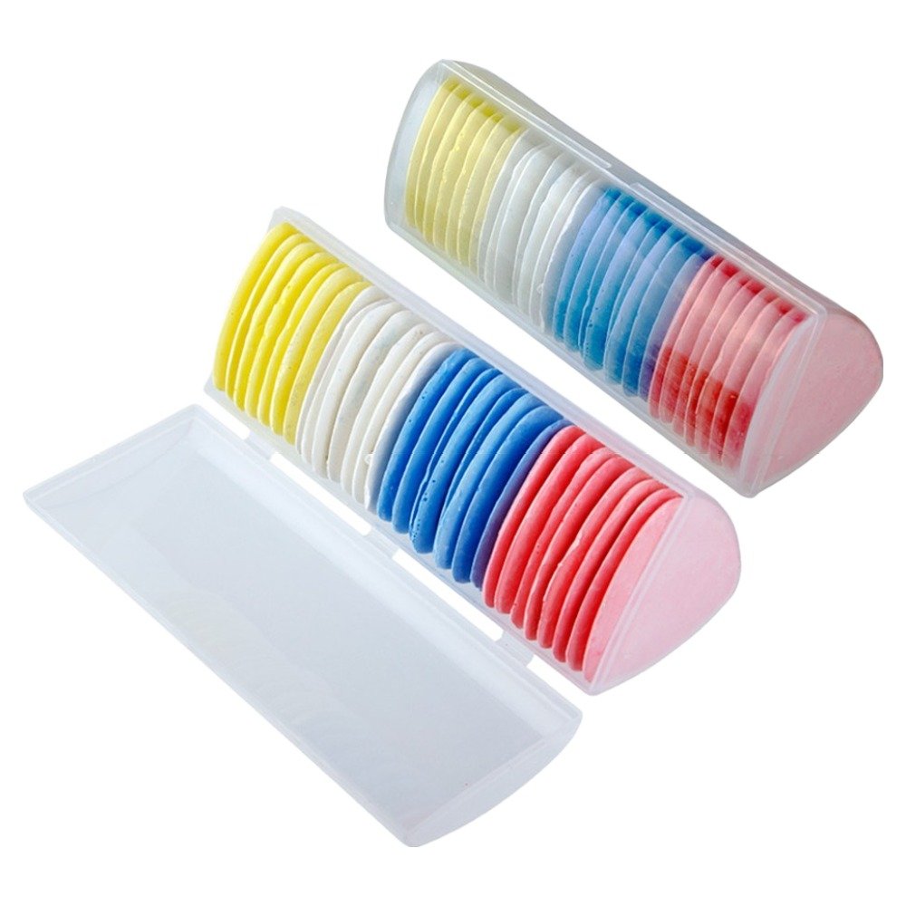 코오미 미싱 바느질 수선 재단 분필 컬러 초크 30p x 2개 세트 5W0956, 60개, 혼합색상 상세 이미지 1