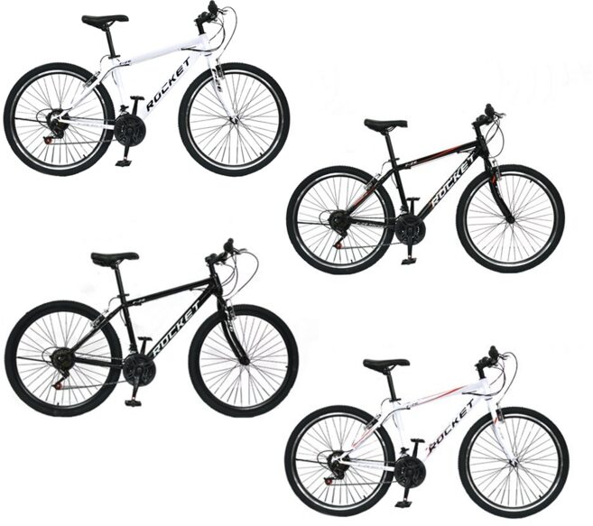 닥터바이크 26인치 21단 유사 MTB 자전거 F-26A, 올화이트, 미조립