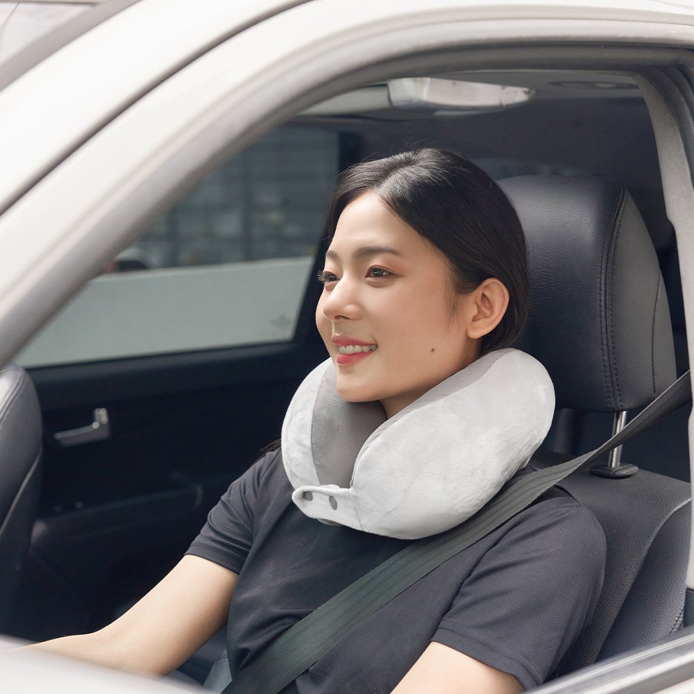 지티스 양면 기내용 여행용 목베개 상세 이미지 2