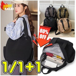 1/1+1 패션 심플 멀티 기능 백팩 멀티 패션 숄더백팩 멀티 파티션/대용량/내구성