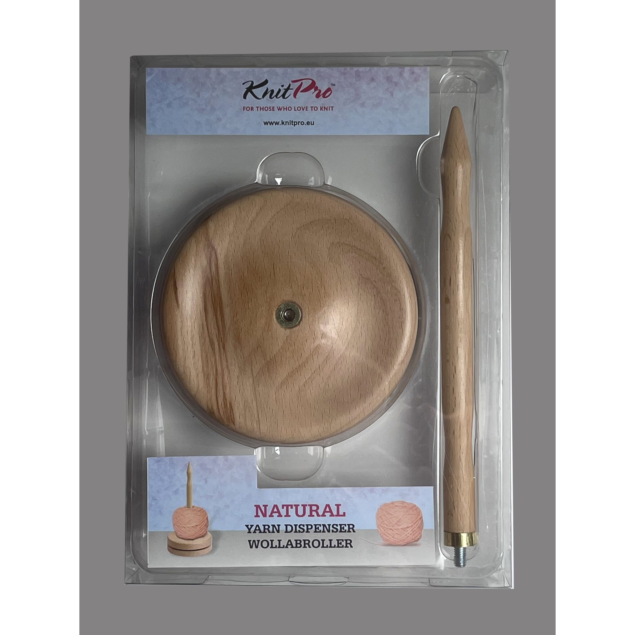 [KnitPro] 니트프로 얀 디스펜서 얀홀더 Knitpro Natural yarn dispenser, 내추럴, 1개 상세 이미지 2