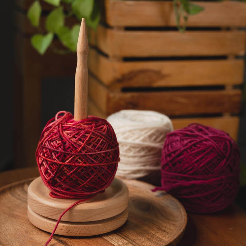 [KnitPro] 니트프로 얀 디스펜서 얀홀더 Knitpro Natural yarn dispenser, 내추럴, 1개 상세 이미지 1
