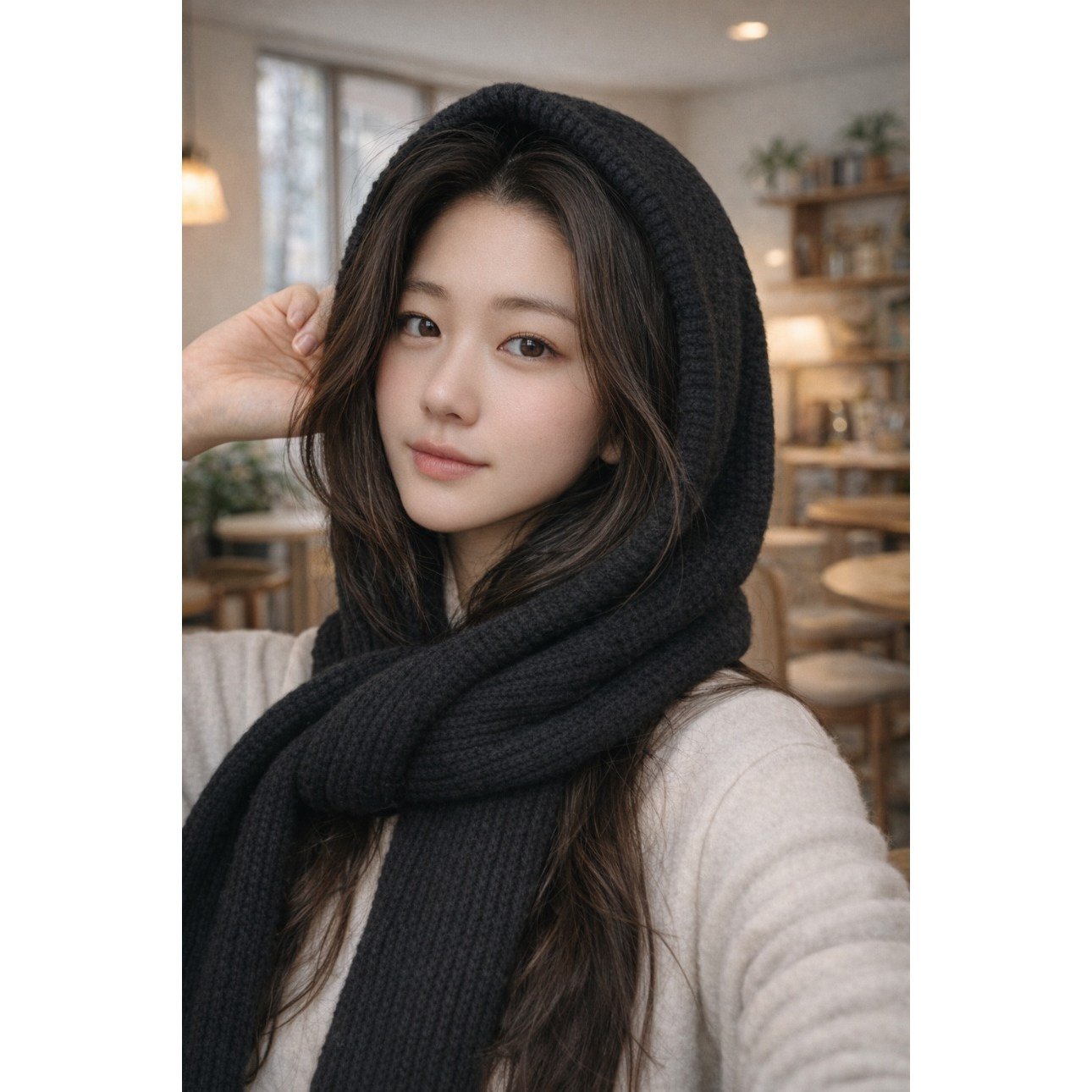 더웜 바라클라바 + 목도리 일체형 넥워머할인 상세 이미지 2