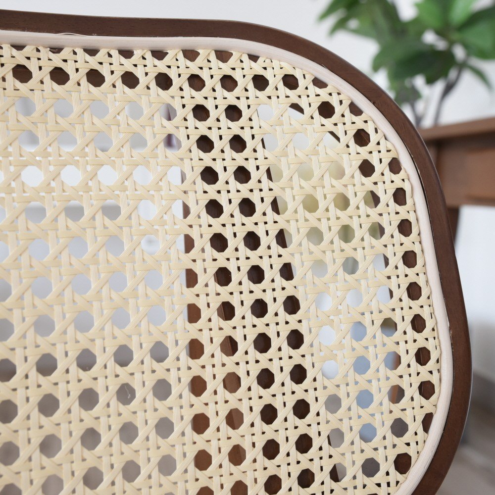 이즈네이처 라탄 낮은식탁의자 원목의자 다이닝체어 인테리어의자 상세 이미지 2