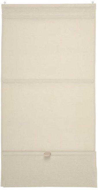 이케아 RINGBLOMMA 링블롬마 로만블라인드 60x160cm 커튼 사생활보호 자연광 길이조절, 베이지_805.835.4