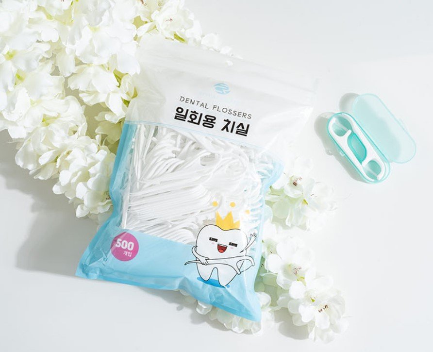 로얄클라쓰 일회용 치실 + 케이스, 7.5cm, 500개입, 2개 상세 이미지 2